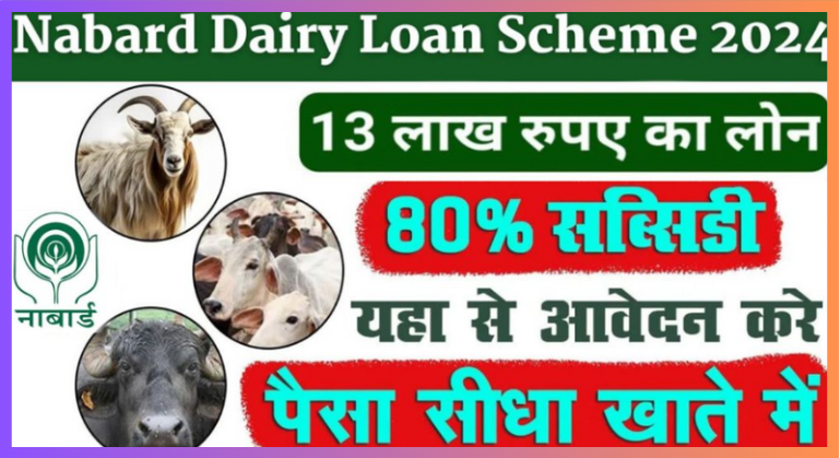 Nabard Dairy Loan Apply Online 2024