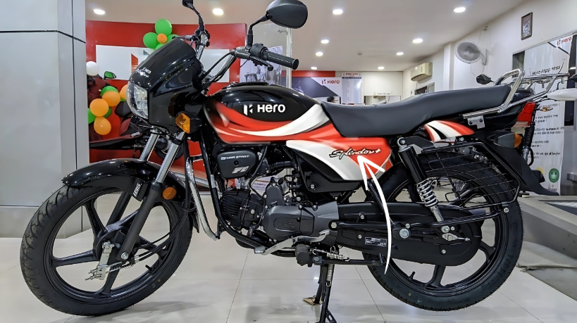 कीमत केवल ₹91,673 Hero Splendor Plus New Look